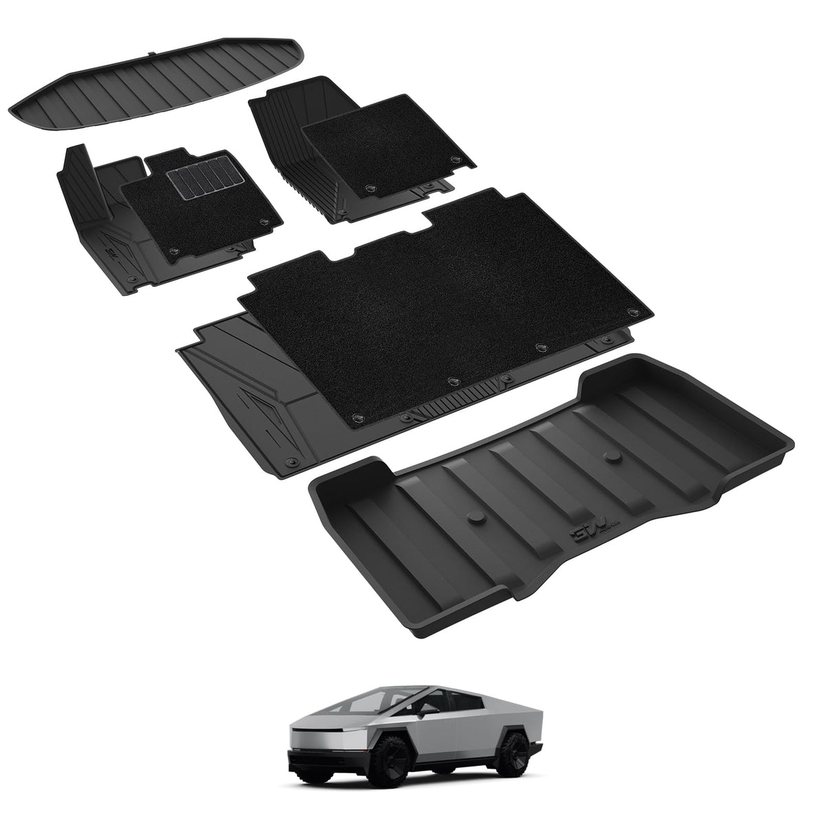 Tesla All-Weather Floor Mats With Custom Fit