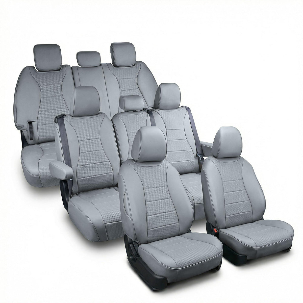 Kia Carnival Custom-Fit Front Seat Covers
