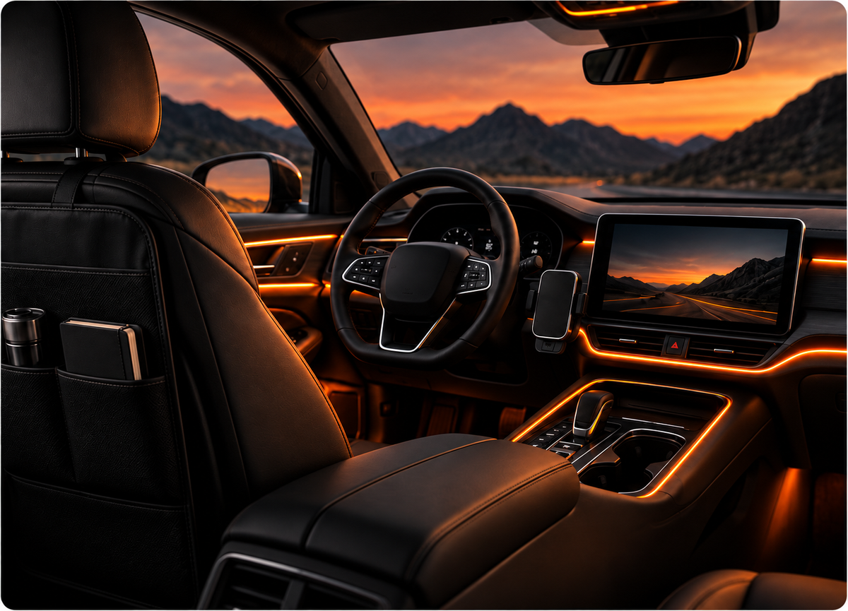 RideMora automotive interior