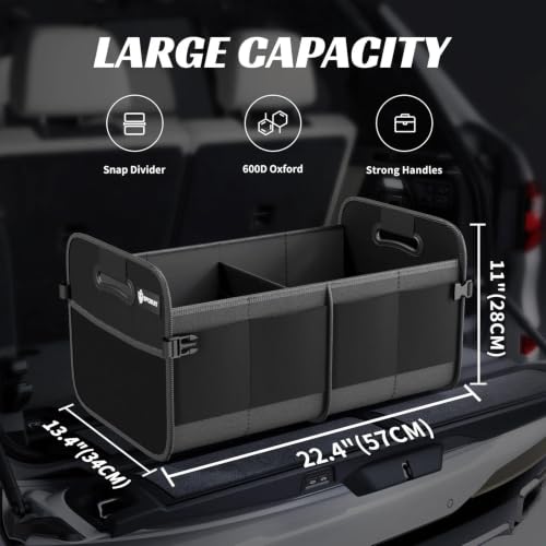 Expandable Trunk Organizer With Flexible Storage