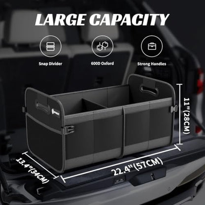 Expandable Trunk Organizer With Flexible Storage