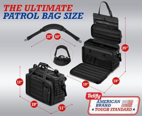 Heavy-Duty Front Seat Organizer With Storage