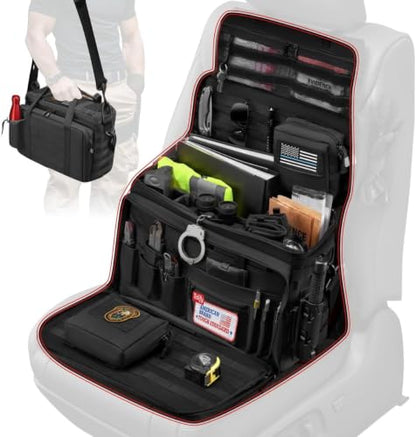 Heavy-Duty Front Seat Organizer With Storage