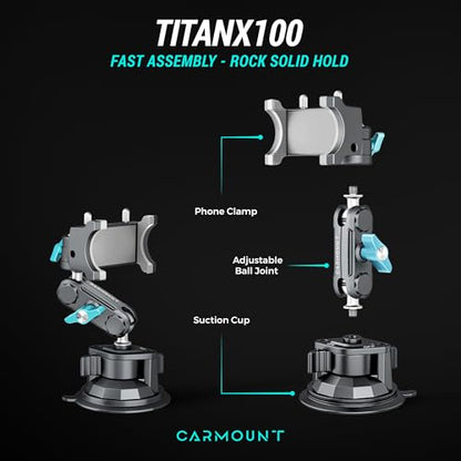 Heavy-Duty Dashboard & Windshield Phone Mount