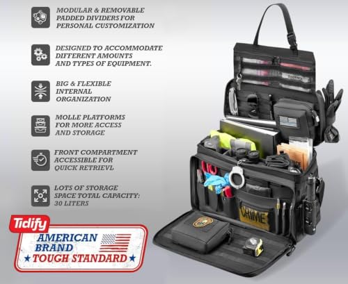 Heavy-Duty Front Seat Organizer With Storage