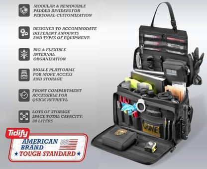 Heavy-Duty Front Seat Organizer With Storage