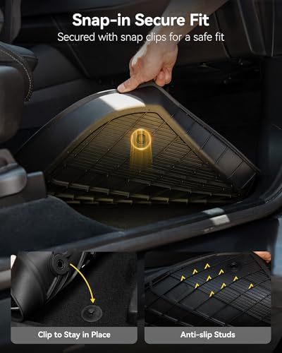 Tesla All-Weather Floor Mats With Custom Fit