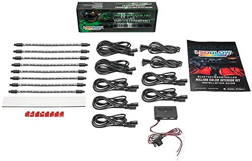 Bluetooth RGB Interior Footwell Lighting Kit
