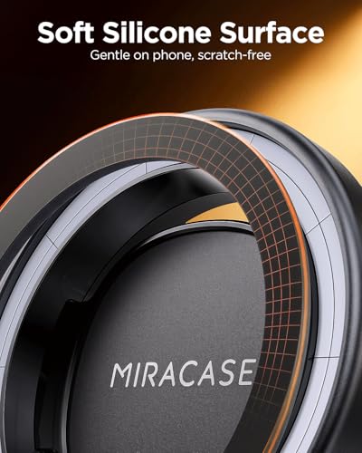Vacuum MagSafe Car Mount With 360° Adjustment