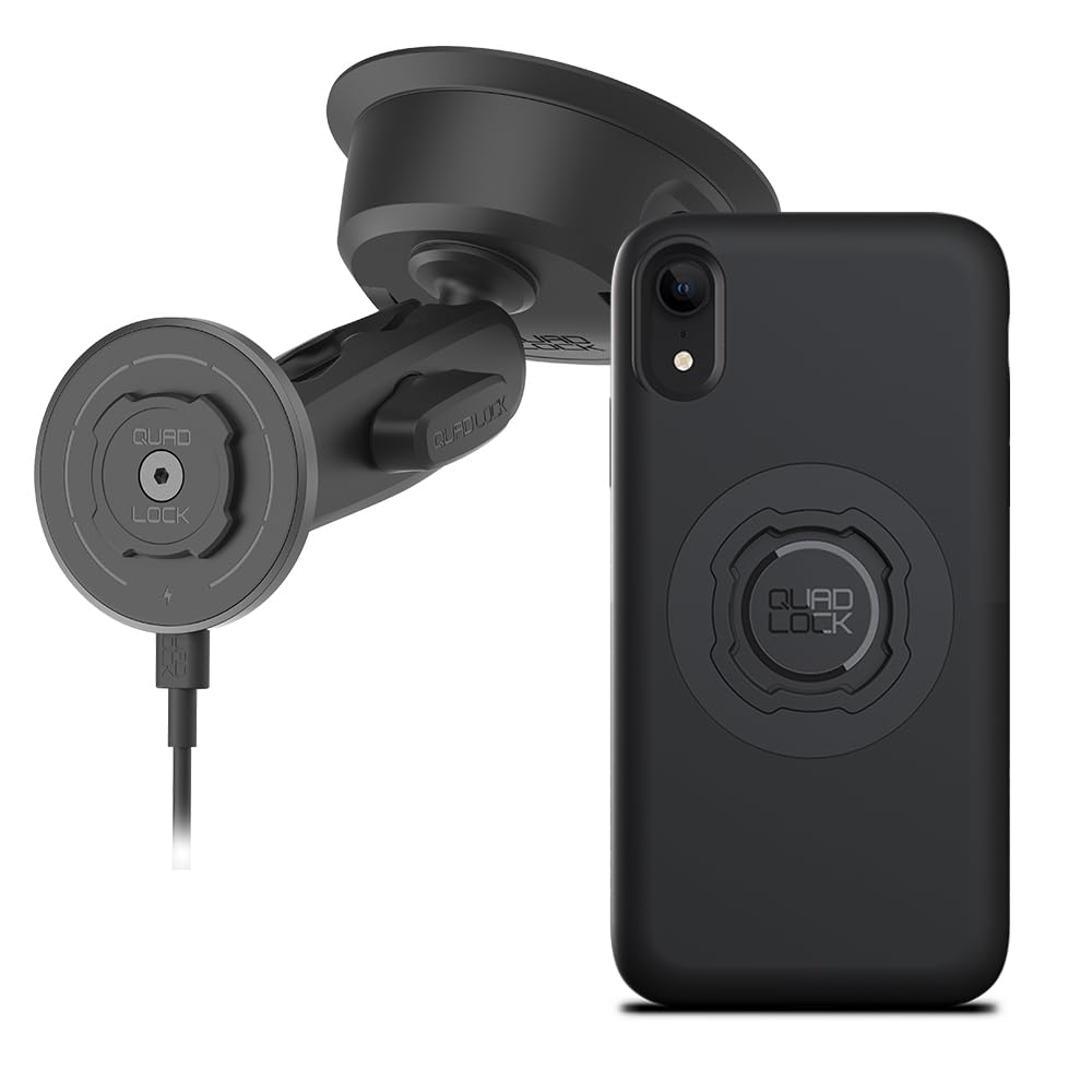 MagSafe Suction Phone Mount With Wireless Charging