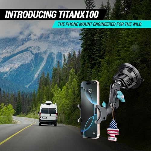 Heavy-Duty Dashboard & Windshield Phone Mount