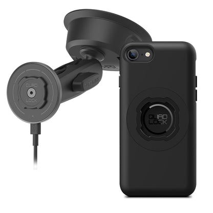 MagSafe Suction Phone Mount With Wireless Charging
