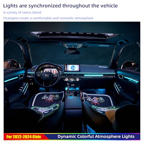 Honda Civic RGB Ambient Interior Lighting Kit