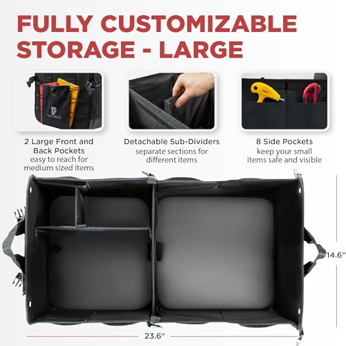 Collapsible Trunk Organizer for SUVs and Cars
