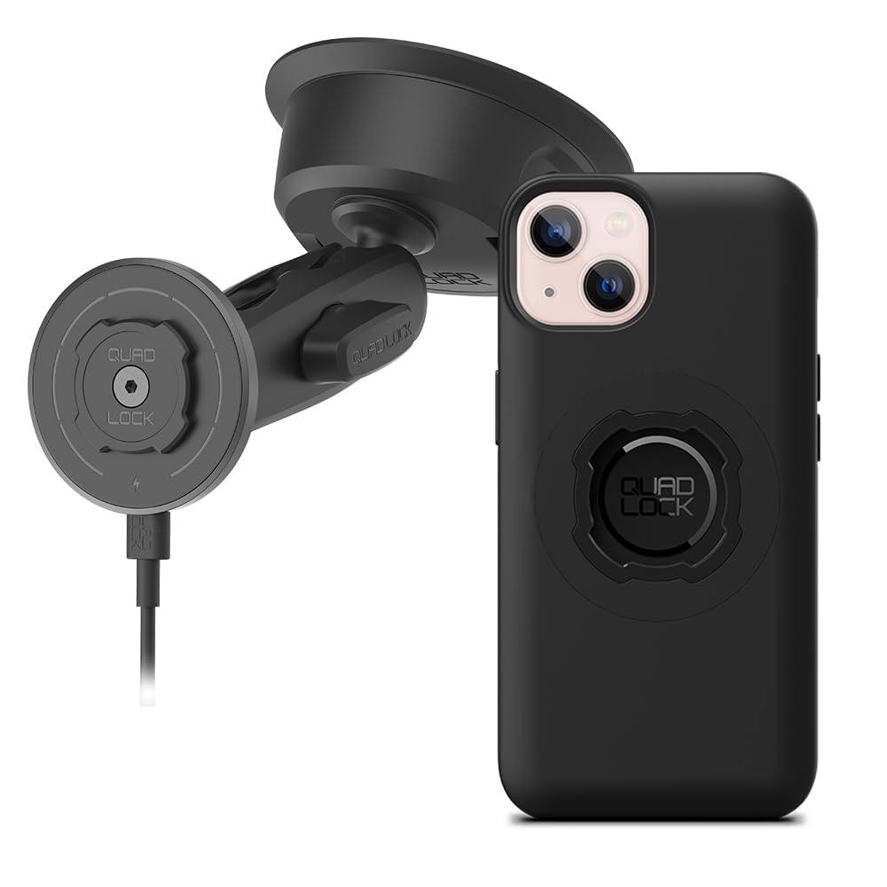 MagSafe Suction Phone Mount With Wireless Charging