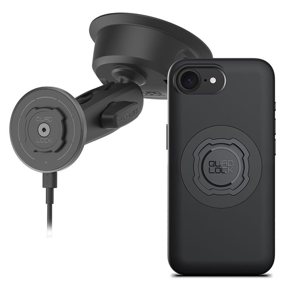 MagSafe Suction Phone Mount With Wireless Charging