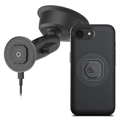 MagSafe Suction Phone Mount With Wireless Charging