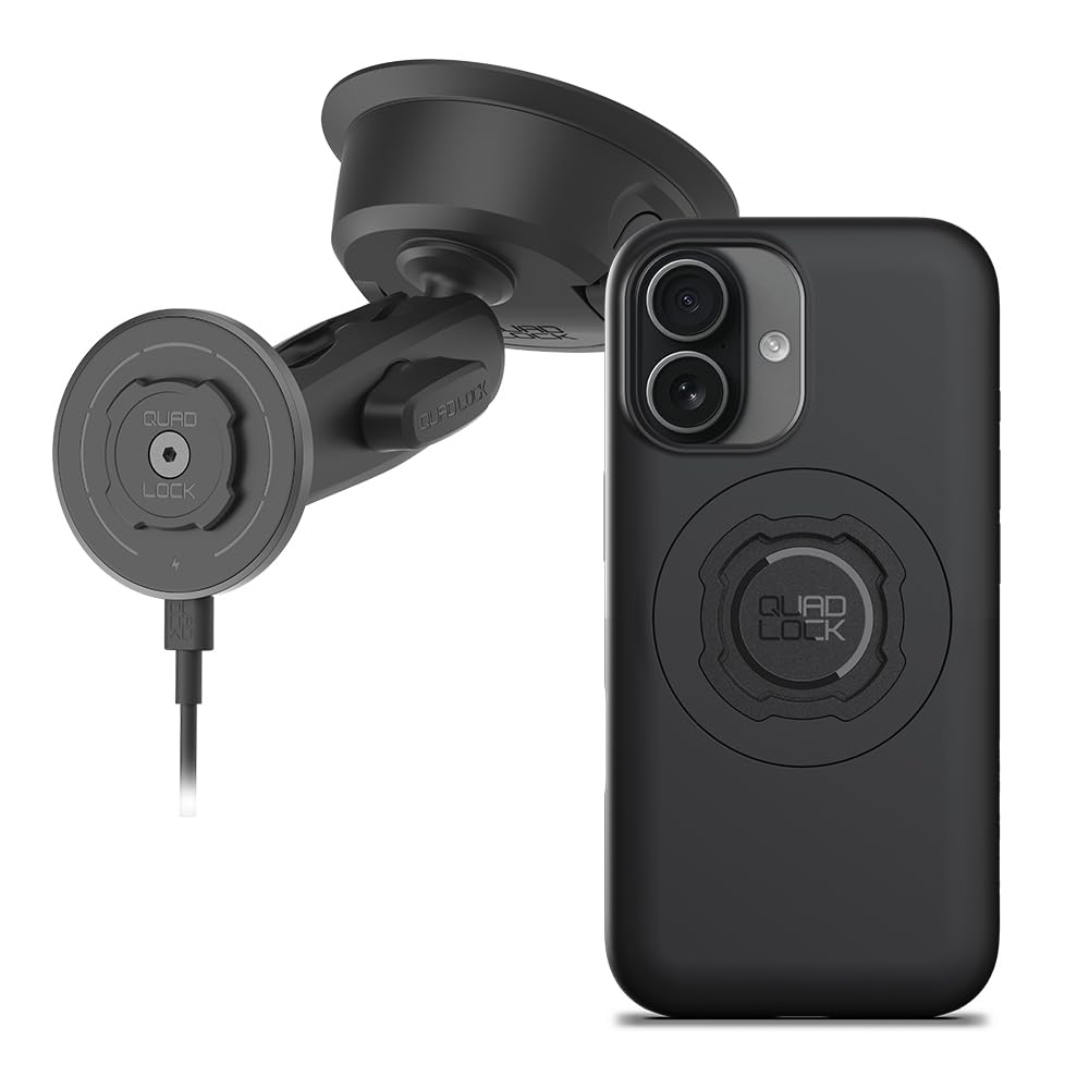 MagSafe Suction Phone Mount With Wireless Charging