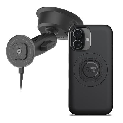 MagSafe Suction Phone Mount With Wireless Charging