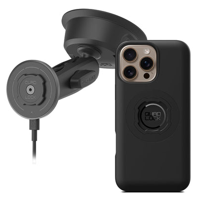 MagSafe Suction Phone Mount With Wireless Charging
