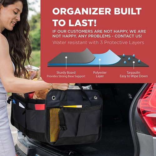 Collapsible Trunk Organizer for SUVs and Cars