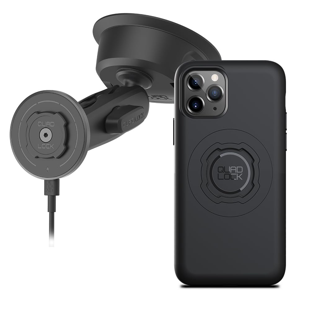 MagSafe Suction Phone Mount With Wireless Charging
