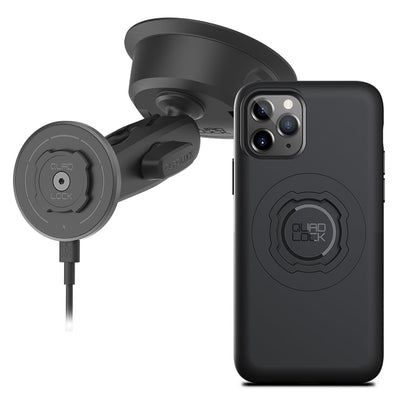 MagSafe Suction Phone Mount With Wireless Charging