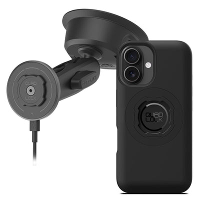 MagSafe Suction Phone Mount With Wireless Charging