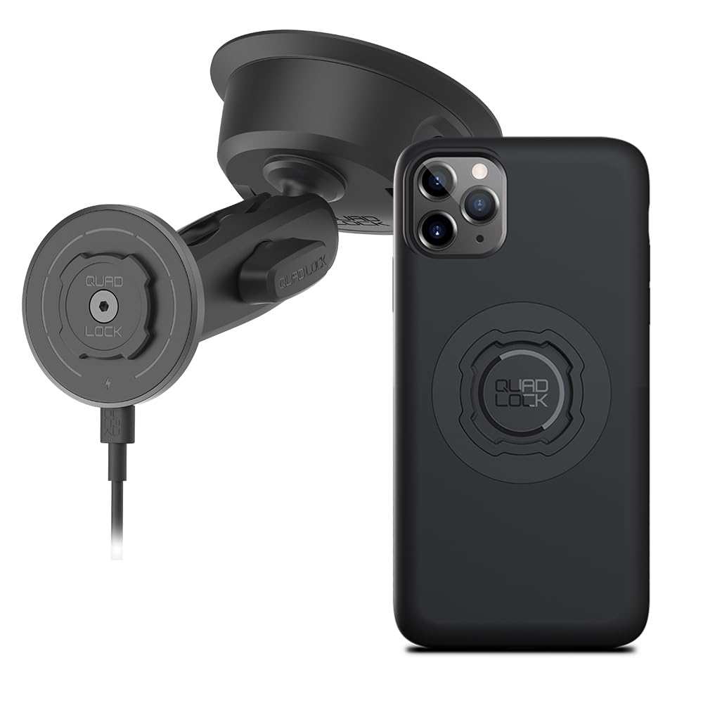 MagSafe Suction Phone Mount With Wireless Charging
