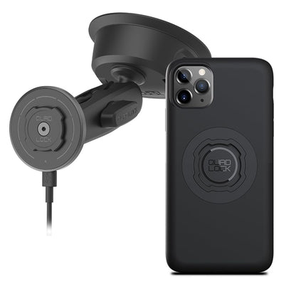 MagSafe Suction Phone Mount With Wireless Charging