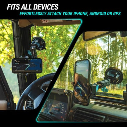 Heavy-Duty Dashboard & Windshield Phone Mount