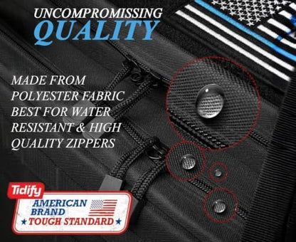 Heavy-Duty Front Seat Organizer With Storage