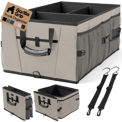 Large-Capacity Trunk Organizer for SUVs and Cars
