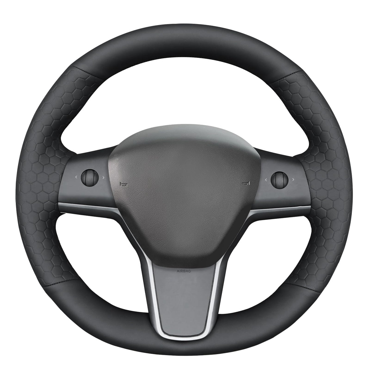 Tesla Model 3 DIY Alcantara Steering Wheel Wrap