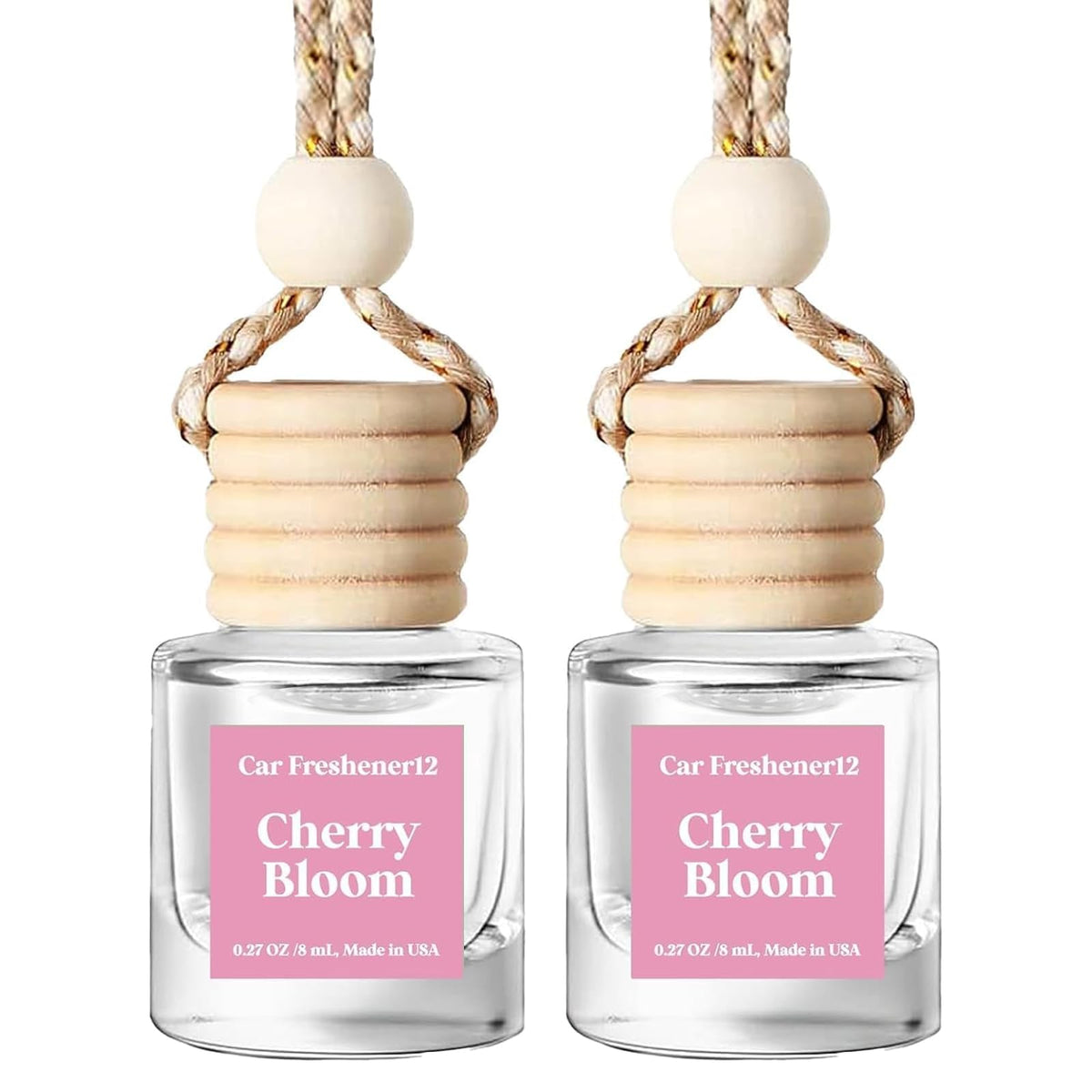 Hanging Car Fragrance Diffuser Set – 2 Pack