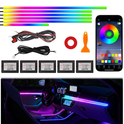 Acrylic Ambient Car Lights With Music Sync