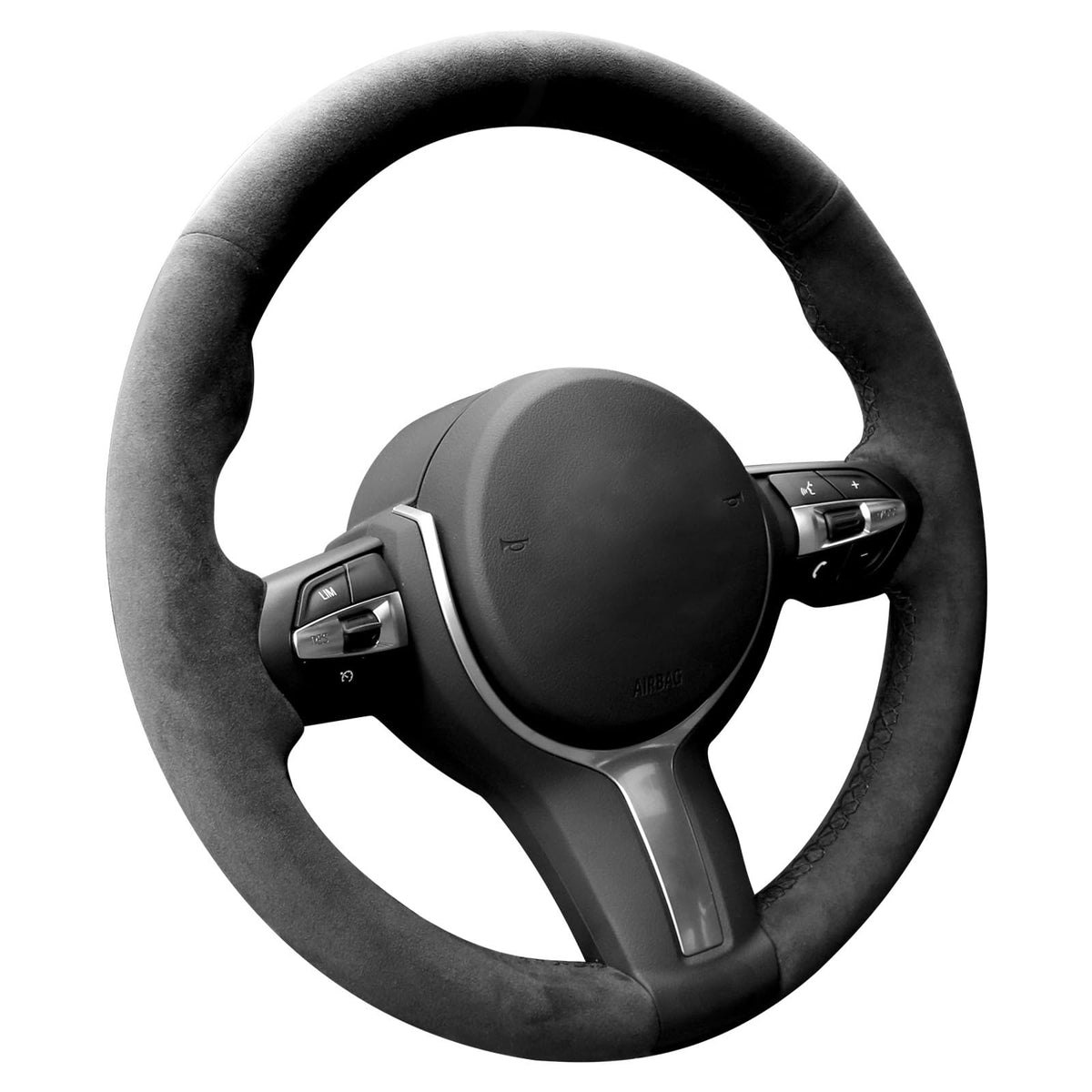 BMW Alcantara Hand-Stitched Steering Wheel Cover