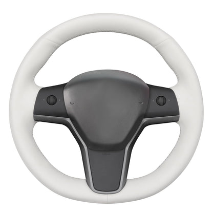 Tesla Model 3 DIY Alcantara Steering Wheel Wrap