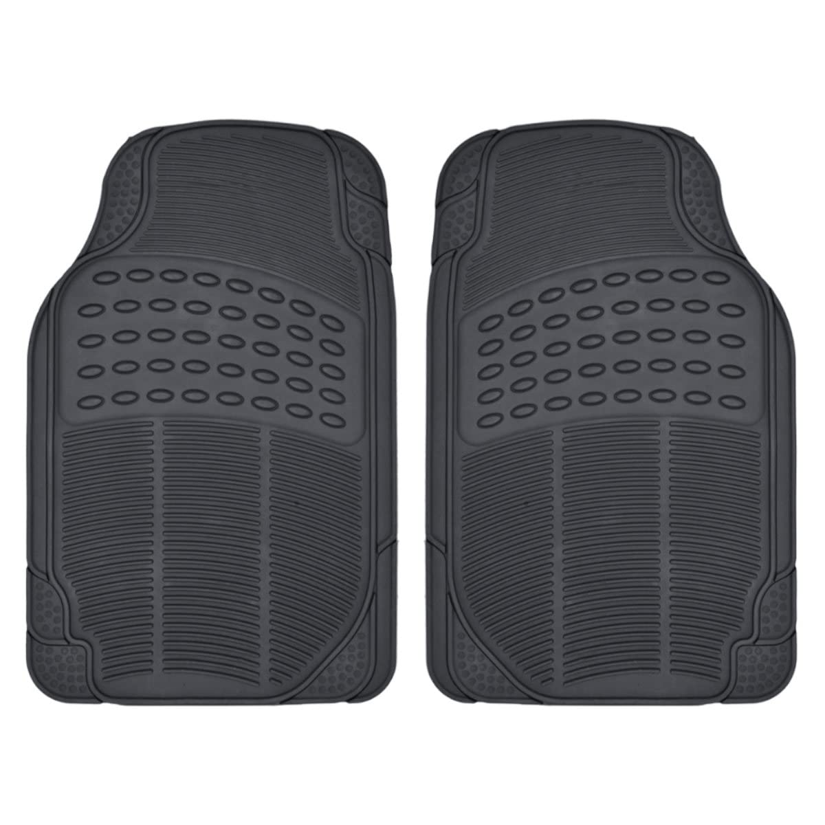 Clear All-Weather Floor Mats With Anti-Slip Grip