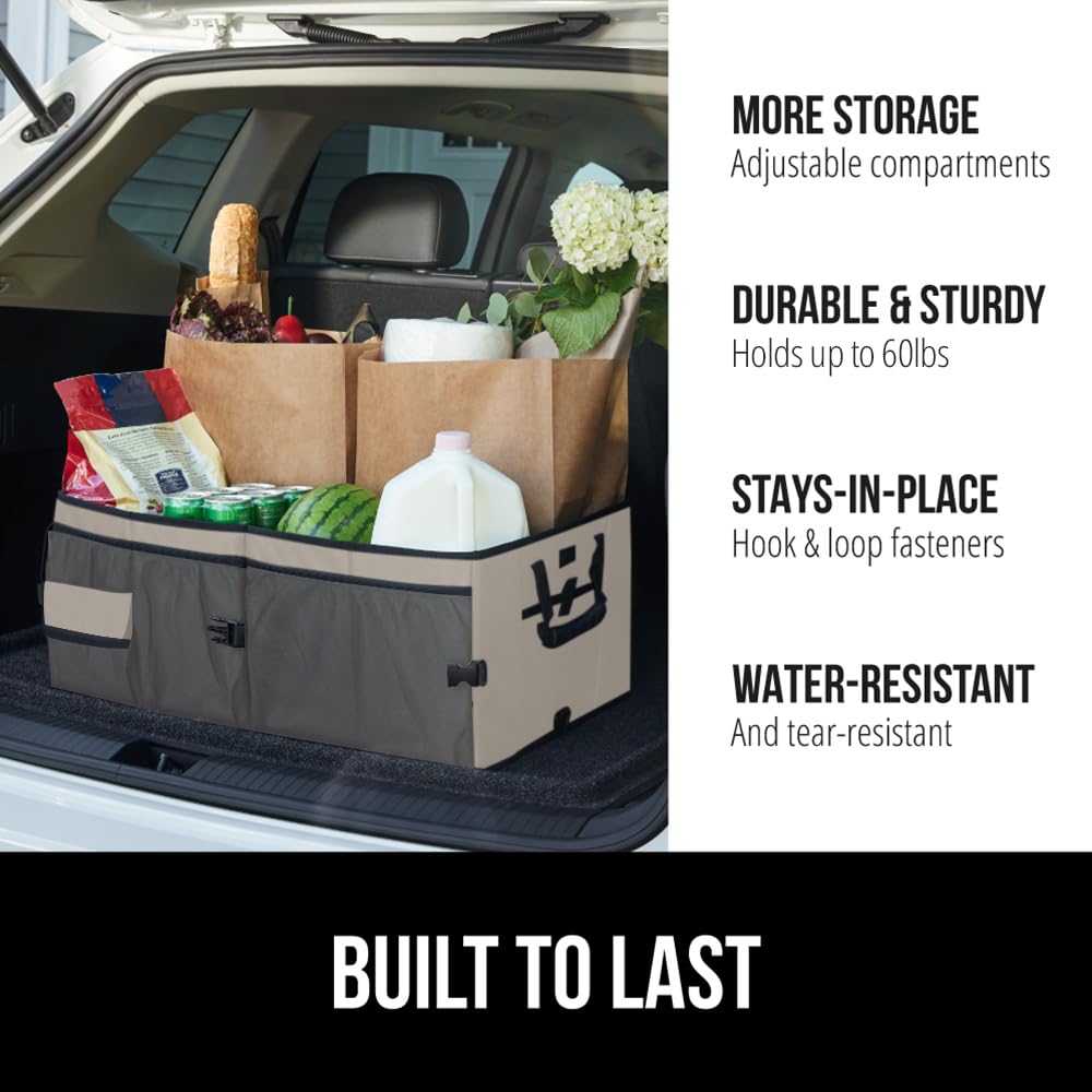Large-Capacity Trunk Organizer for SUVs and Cars