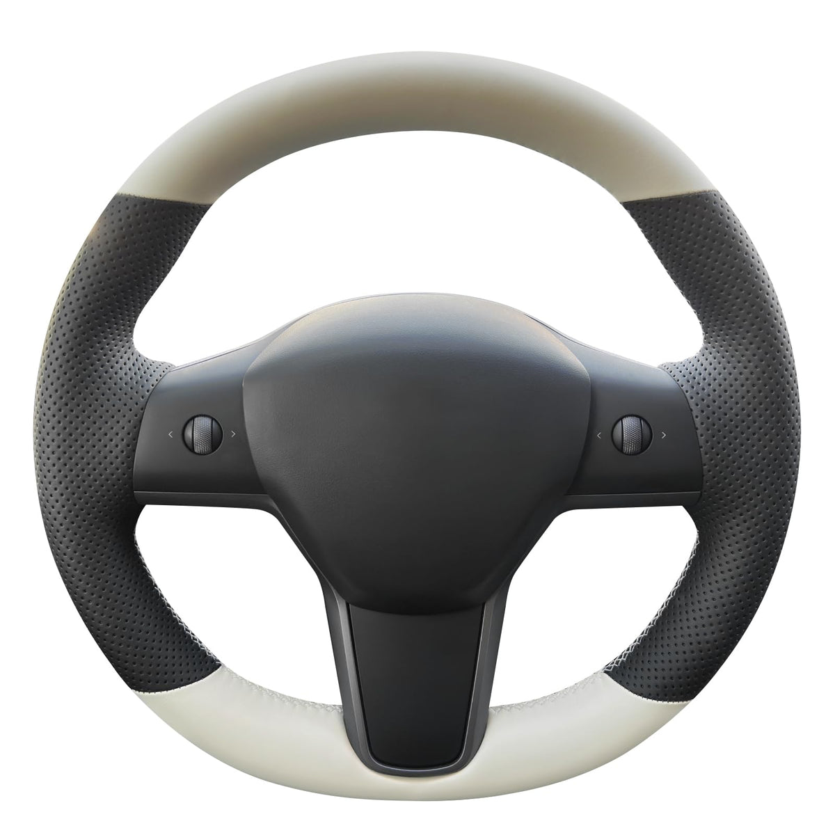 Tesla Model 3 DIY Alcantara Steering Wheel Wrap