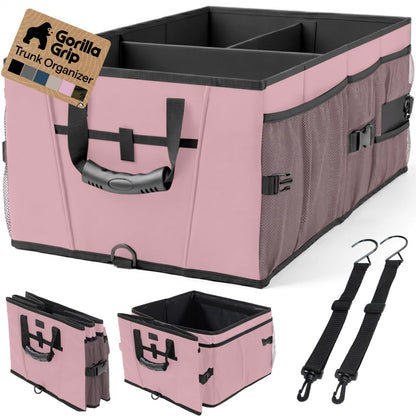 Large-Capacity Trunk Organizer for SUVs and Cars