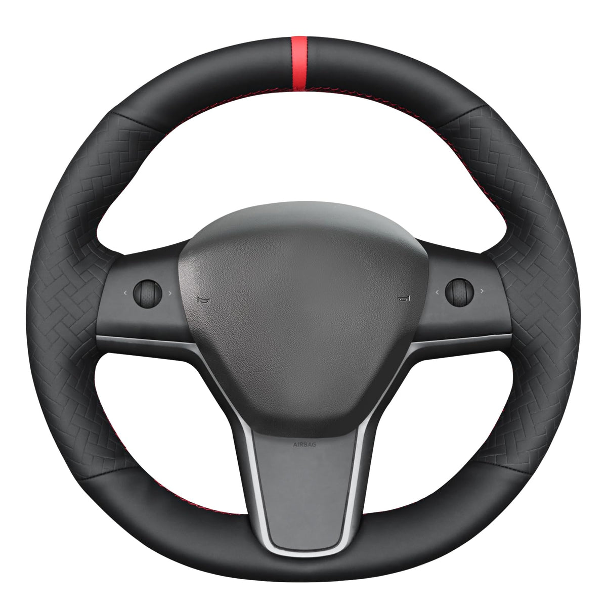 Tesla Model 3 DIY Alcantara Steering Wheel Wrap