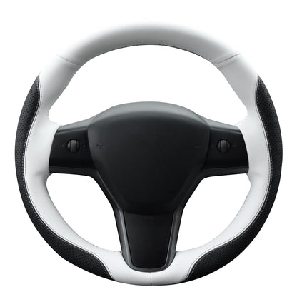 Tesla Model 3 DIY Alcantara Steering Wheel Wrap