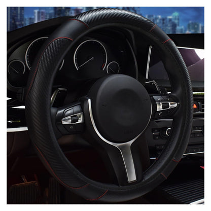 Carbon Pattern Anti-Slip Steering Wheel Cover