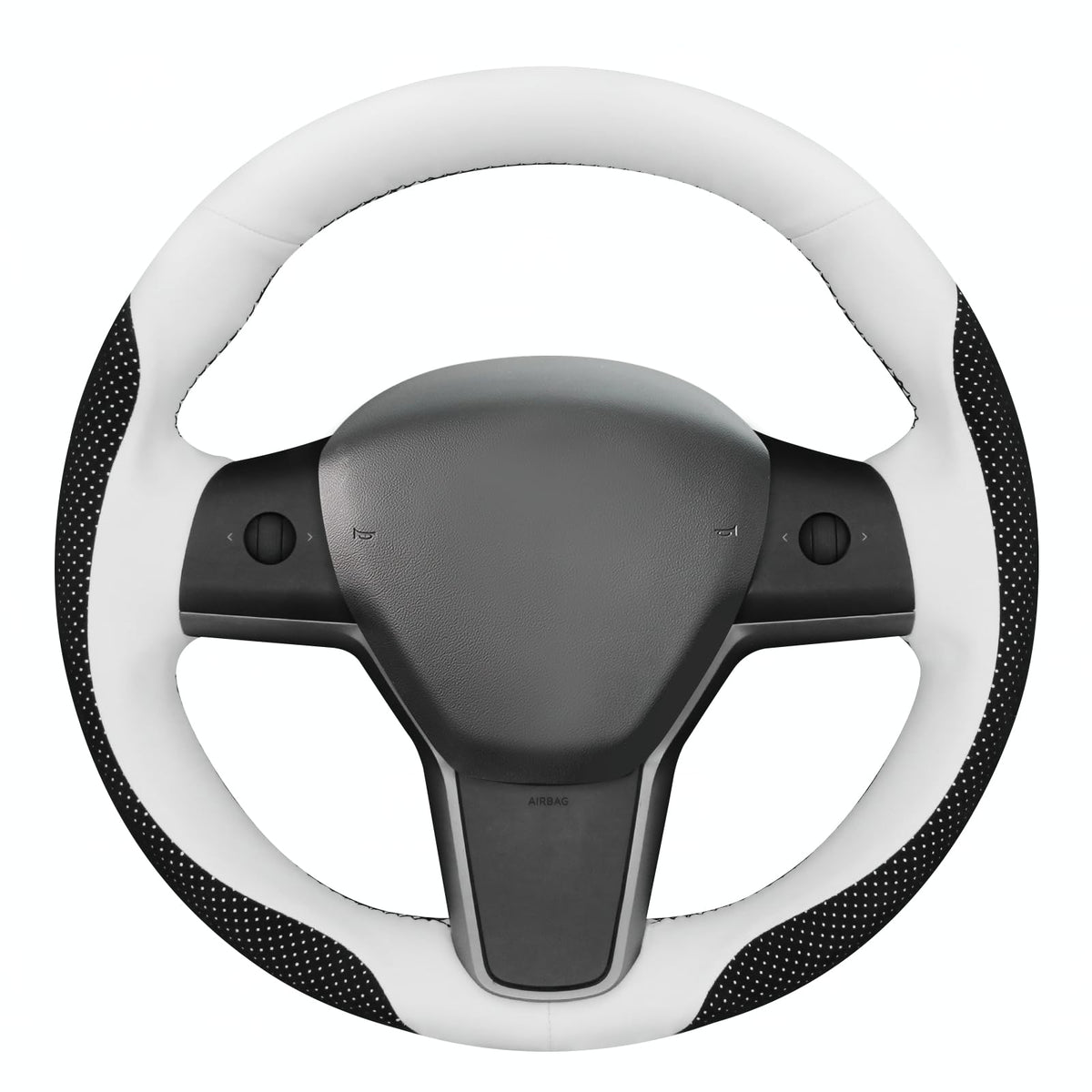 Tesla Model 3 DIY Alcantara Steering Wheel Wrap