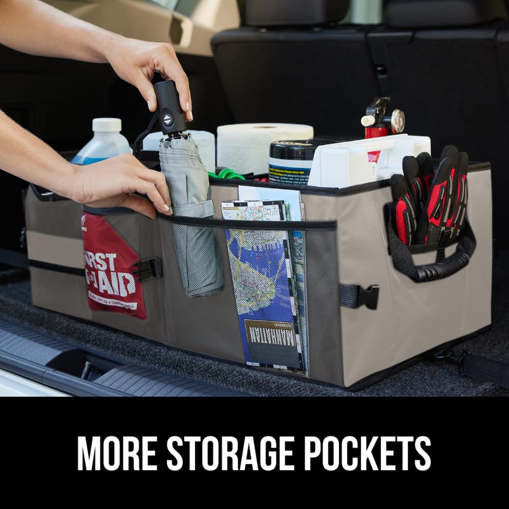 Large-Capacity Trunk Organizer for SUVs and Cars