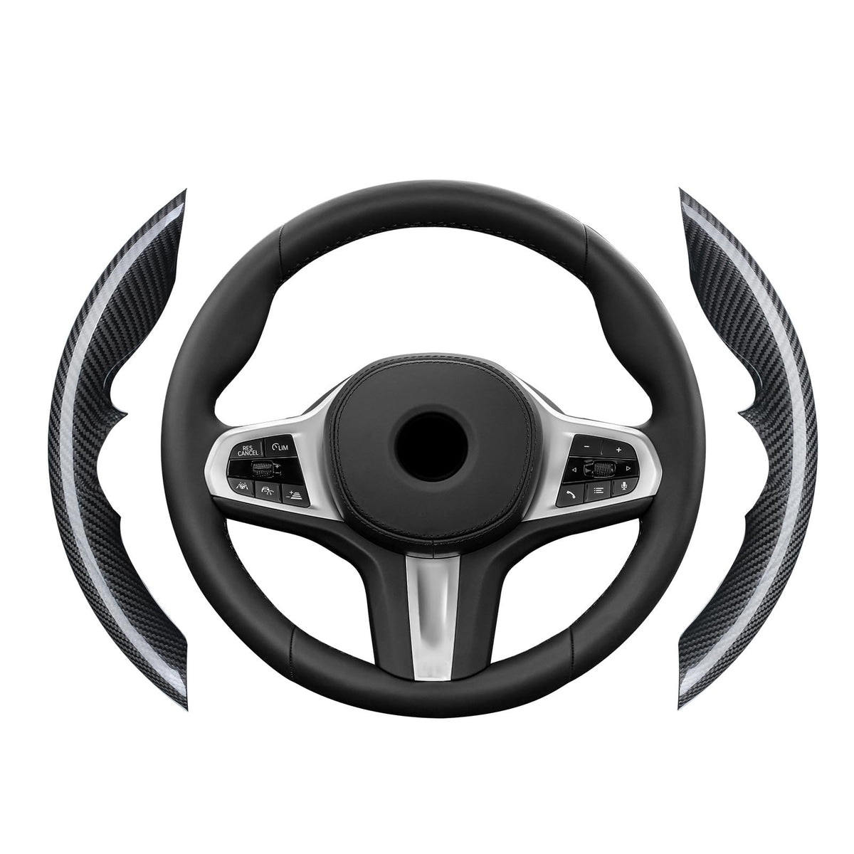 BMW Carbon Fiber Steering Wheel Cover