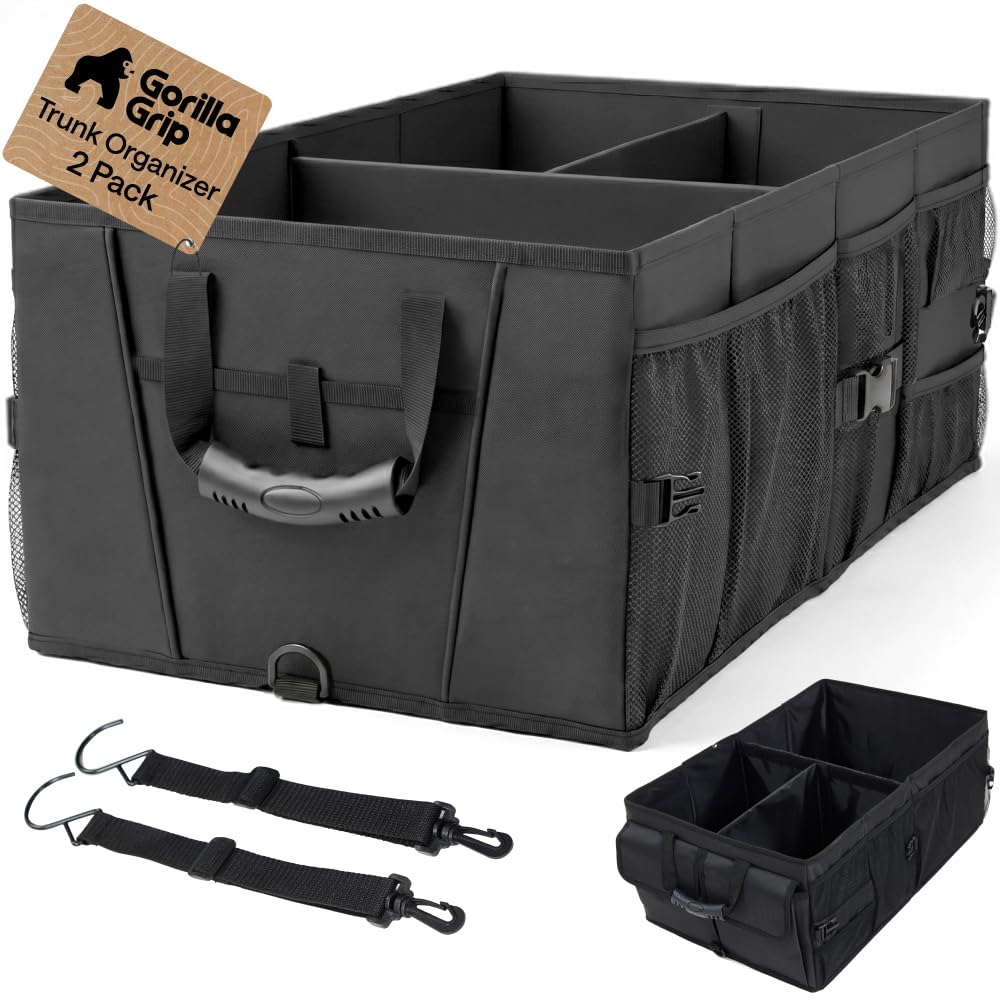 Large-Capacity Trunk Organizer for SUVs and Cars