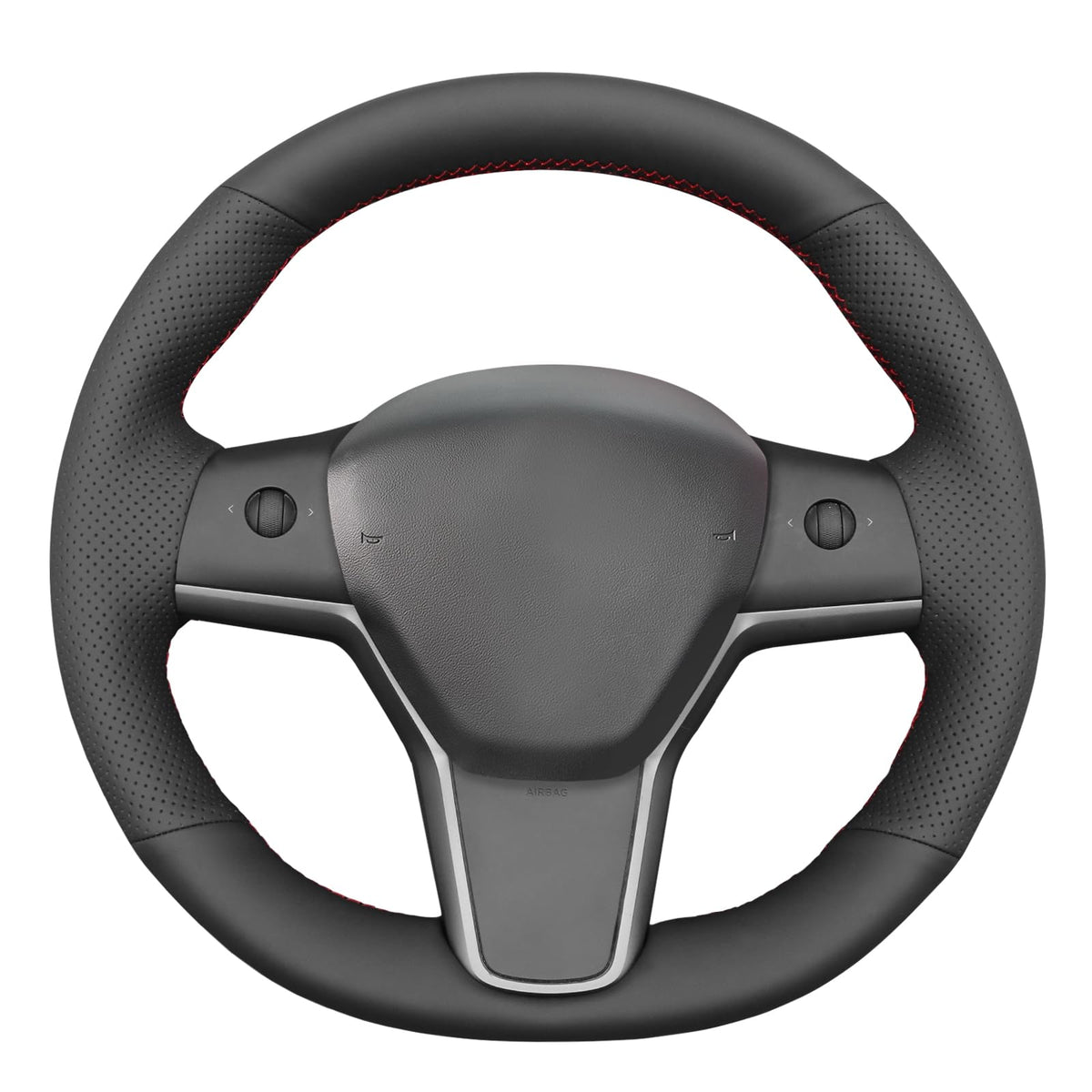 Tesla Model 3 DIY Alcantara Steering Wheel Wrap